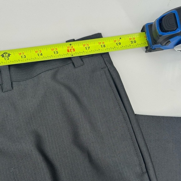 Calvin Klein Men's Metallic Gray Dress Pants - Picture 8 of 13